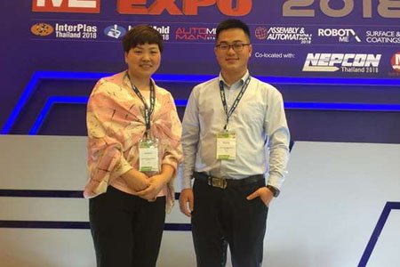 Qingdao zhongbangling in InterPlas Thailand 2018